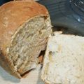 supica69's cooksnap of when they made HBで☆オリーブオイルとゴマの食パン.