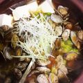 makudeco's cooksnap of when they made 春キャベツと豚・あさり鍋.