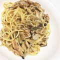 のんちこたん's cooksnap of when they made タイム香る〜キノコのクリームパスタ.