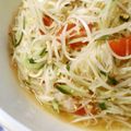 sattosan's cooksnap of when they made ソムタムサラダ（青パパイヤのサラダ）.