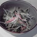 もはもはまま's cooksnap of when they made 貝割れ大根とかにかまのサラダ♪.
