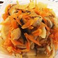 黒めんぼう's cooksnap of when they made 割り干し大根の煮物.