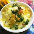 ももちゃんのれしぴ's cooksnap of when they made 朝ごはんに簡単☆ココットで目玉焼き♪.
