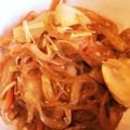 aFalcons's cooksnap of when they made 鶏胸肉と人参の簡単極旨チャプチェ.