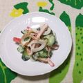 おはなすき's cooksnap of when they made ちくわ•きゅうり•かにかまのサラダ.