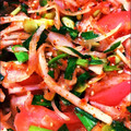 ノッケオ's cooksnap of when they made とっても簡単! 本格トマトキムチ.