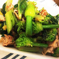 黒めんぼう's cooksnap of when they made 旬は短い！ネギ坊主と豚肉の塩麹炒め.