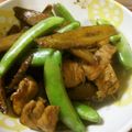 低カロ探検隊's cooksnap of when they made 色鮮やか✾スナップエンドウと鶏の簡単炒め.