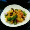 4double5's cooksnap of when they made エリンギとピーマンのみそバター炒め.