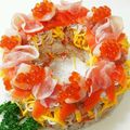 あゆか☺︎'s cooksnap of when they made ✿リング型でケーキ寿司✿.