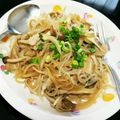 YUKAbuudaZ's cooksnap of when they made ヘルシーきのこスパゲッティ.