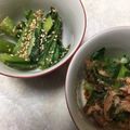 クックI6NLMD☆'s cooksnap of when they made 小松菜のごまあえ & おひたし☆.