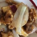 ＊なみへい＊'s cooksnap of when they made さつま芋と豚肉、胡桃の甘酢♪家族に好評♡.
