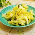 旦那は皿洗い's cooksnap of when they made 居酒屋の！簡単☆キャベツと塩昆布のサラダ.