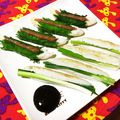 ゆにこーん☆'s cooksnap of when they made 笹かまと梅干しの大葉巻き★しそが美味い♪.