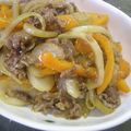 Ｅｍｉｙ's cooksnap of when they made パプリカと牛肉の炒め物.