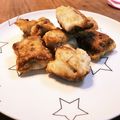 二人の娘ちゃんのママ's cooksnap of when they made 余った餃子の皮で！簡単チョコスナック.