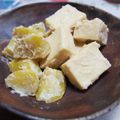 ジョンリークッカー's cooksnap of when they made さつま芋と高野豆腐の酒粕煮♪.