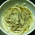 mtb2b's cooksnap of when they made 豚肉と舞茸のあたたかいおうどん.