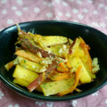 実１１３'s cooksnap of when they made さつまいもとにんじんの甘辛マヨソテー.