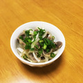 emin365's cooksnap of when they made 定番おつまみ♪砂肝&新玉の柚子胡椒ポン酢.