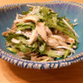 カピバラおにぎり's cooksnap of when they made ★春菊とささみのさっぱり和え★.