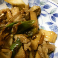 クックO7UFZH☆'s cooksnap of when they made 大蒜、生姜が効いてる！筍と豚肉の炒め物.