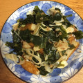 けろぽこ's cooksnap of when they made 簡単1品！ワカメと薩摩揚のゴマ油炒め.
