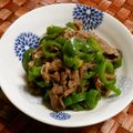 のば☀のば's cooksnap of when they made 牛肉とピーマンのピリ辛炒め.