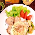 R8ちゃん's cooksnap of when they made ほぼ純MECなハンバーグ！♪.