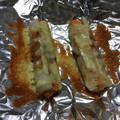 あぽろ．'s cooksnap of when they made 簡単おつまみ☆ちくわのキムチチーズ乗せ.