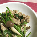 riico3's cooksnap of when they made 豚肉と菜の花のマヨネーズ炒め.