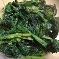 私は苺大福's cooksnap of when they made 簡単★ほうれん草の胡麻和え.