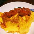 踊るのんち's cooksnap of when they made ひき肉とポテトのクリーミーオムレツ.