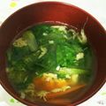 猫大好きにゃん's cooksnap of when they made サラダ菜のスープ.