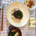 violets's cooksnap of when they made ねぎとろ丼.