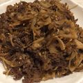 のらしまねこ's cooksnap of when they made 牛肉とゴボウのしぐれ煮.