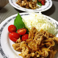 広野のタイタン's cooksnap of when they made Ｗ生姜で旨い！豚こまの生姜焼き♪.