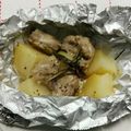 カルーナ's cooksnap of when they made チキンとポテトのホイル焼き.