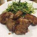 ゆいランラン's cooksnap of when they made 豚ヒレ肉のソース焼き♪.