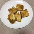 ごりあちゃん's cooksnap of when they made 焼肉のたれと長ネギの豆腐ステーキ.