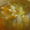 たべたべこ's cooksnap of when they made 簡単５分で♡ふわとろ和風コンソメスープ♪.