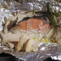 Makoto93's cooksnap of when they made ゆず胡椒☆シャケのホイル焼き.