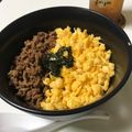 えんなと申します°'s cooksnap of when they made 二色そぼろ丼.
