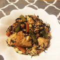 mayunaCook's cooksnap of when they made 厚揚げとひじきの鶏そぼろ煮.