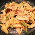 クックUR9LYK☆'s cooksnap of when they made 豚肉と春の彩り野菜マスタード炒め.