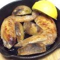ジョッキン's cooksnap of when they made スキレットで☆簡単手羽先の塩焼き&ポテト.