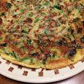まこすけファミリー's cooksnap of when they made ニラ★ニラと玉ねぎの野菜チヂミ.