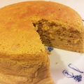 カスミー★'s cooksnap of when they made ノンオイル♪かぼちゃのスフレケーキ.