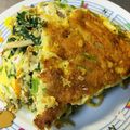 ﾁｮﾎﾞﾋﾟ's cooksnap of when they made 台湾式オムレツ✩( 菜脯蛋 ).